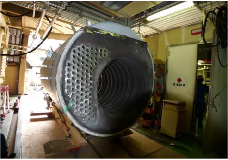 ボイラー据付工事